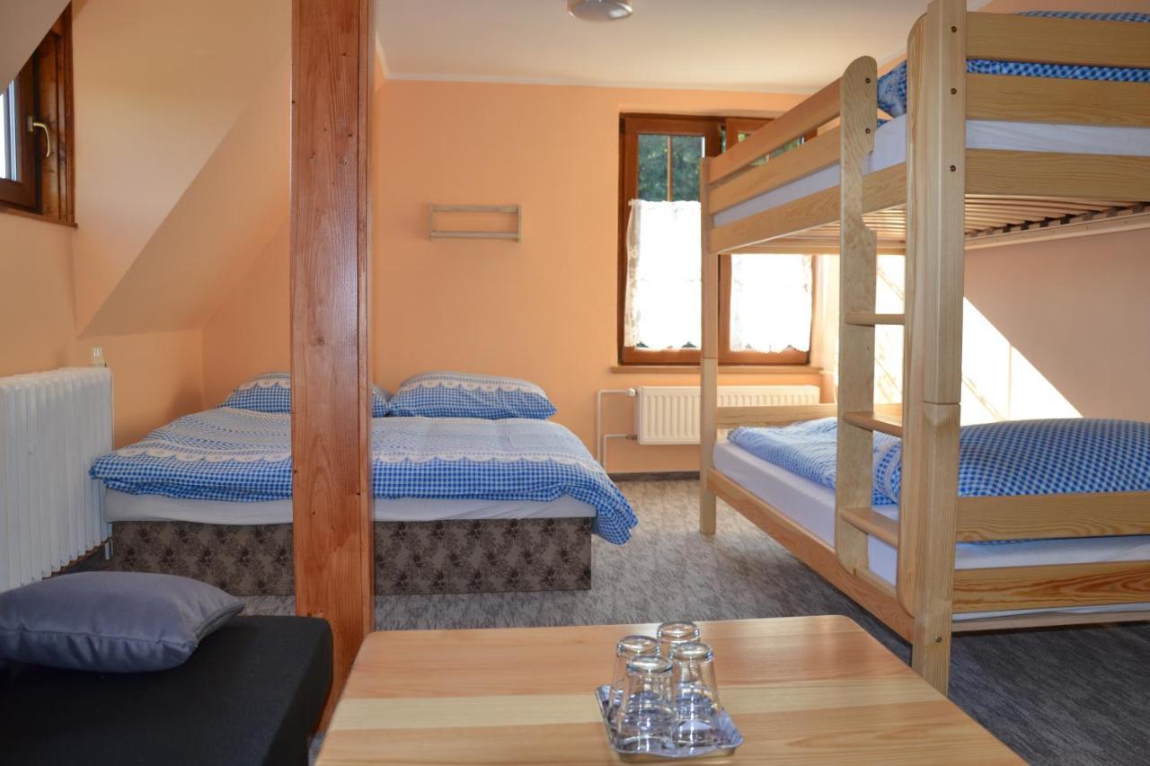 Penzion Pod Severakem Lučany nad Nisou Exterior foto