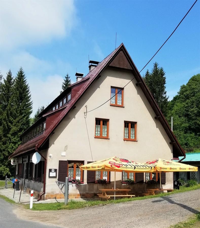 Penzion Pod Severakem Lučany nad Nisou Exterior foto